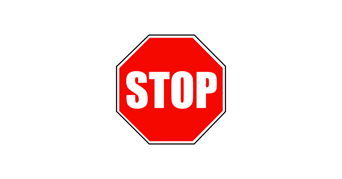 Stop Sign PNG Graphic Cave